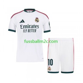 Fußballtrikots Real Madrid Kylian Mbappé 10 Kinder Heim Trikotsatz 2026-2027